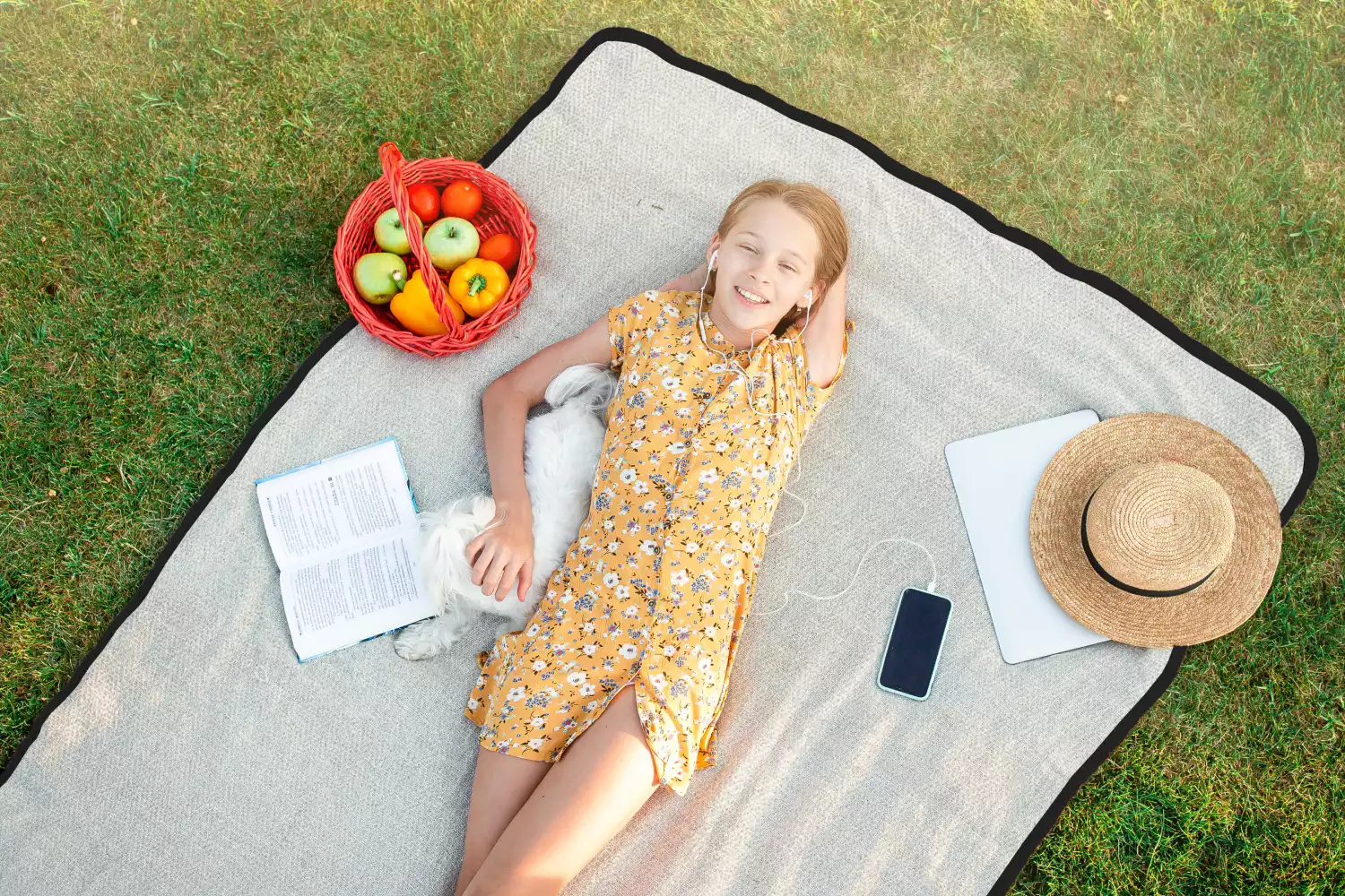 sustainable picnic blanket