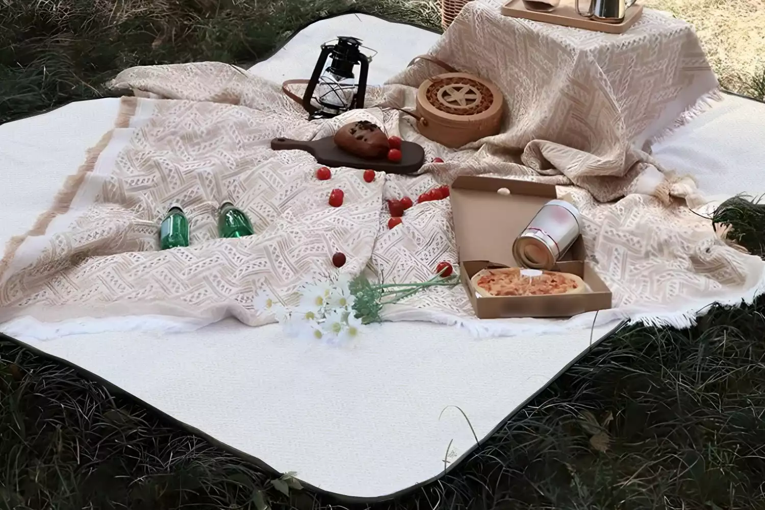 modern picnic blanket