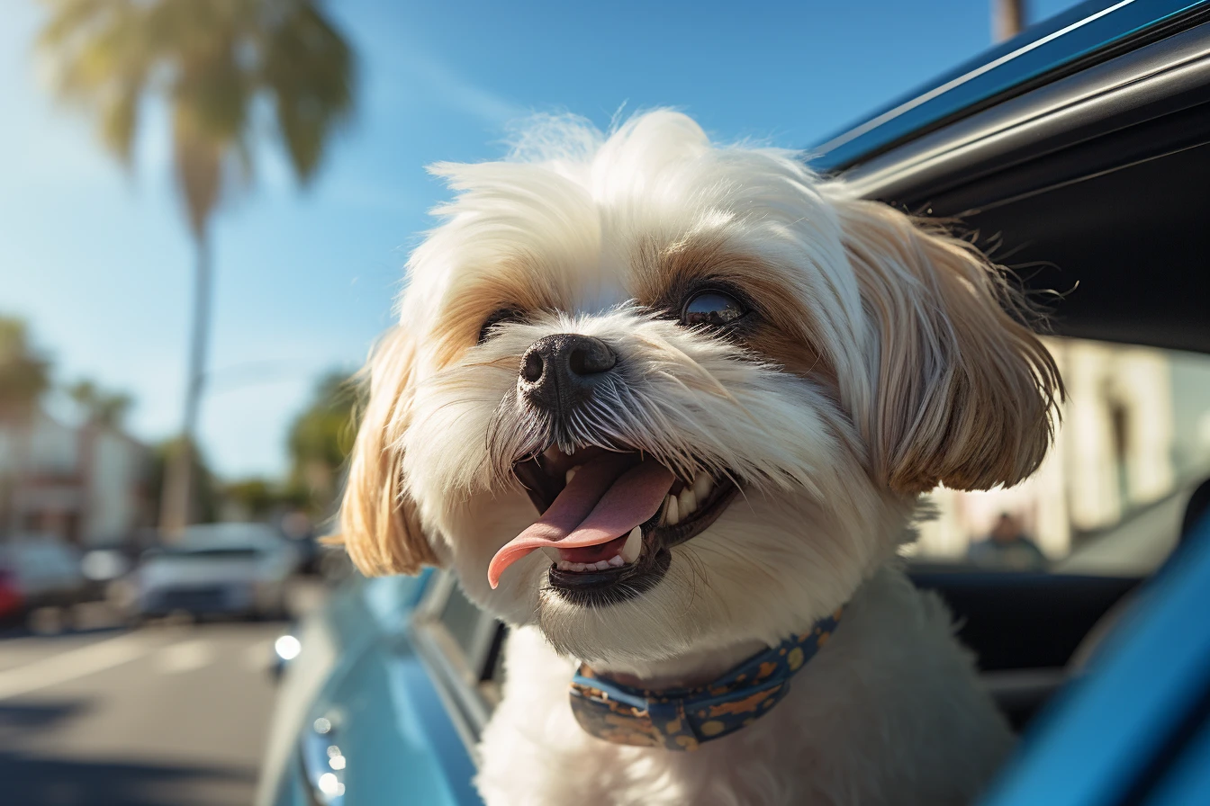 Lexus NX Dog Carrier Car Seat for Shih Tzu