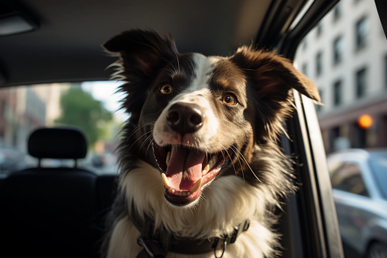 Kia Optima Dog Safety Belt for Border Collies